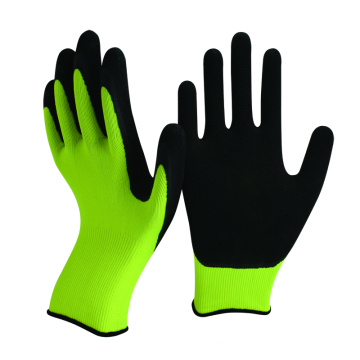 NMSAFETY Couleur Nylon Mousse Latex Gants Jardin Puncture Preuve Gants Sécurité Gants de Travail